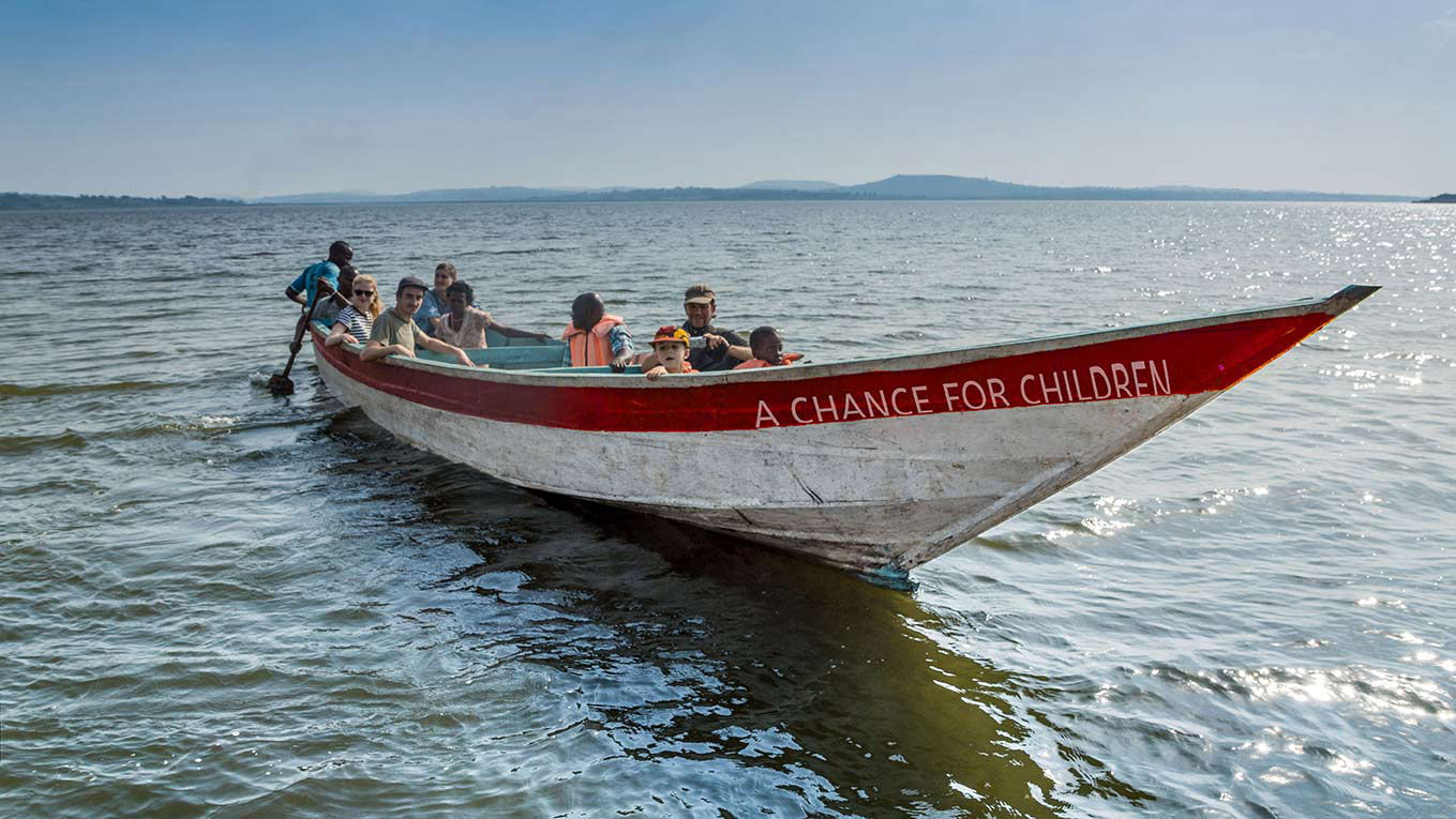 unser erster Boot KINDERN EINE CHANCE Renate und Hans Ziller. 2017 - Unser 9. Aufenthalt