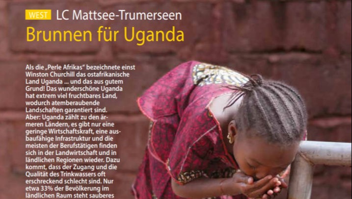 Brunnen für Uganda