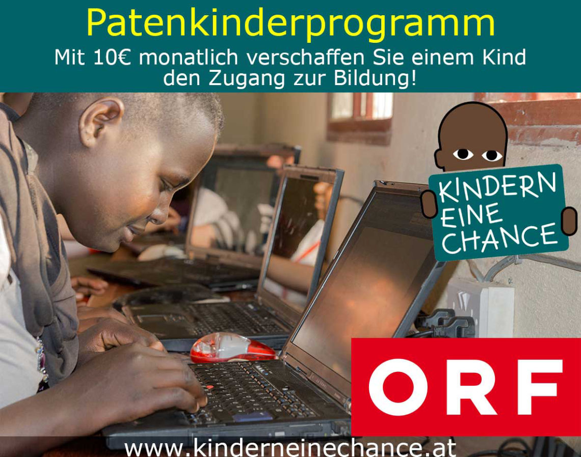 Der ORF strahlt in seinen Medien nicht nur kommerzielle Werbung aus, sondern ist auch Kommunikator für soziale Anliegen. Ende Juni sendet er TV- und Radiospots über unsere Arbeit in Uganda. 