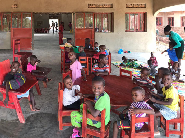 …und trotzdem sind die ersten 26 Kinder mit Behinderung schon eingezogen.