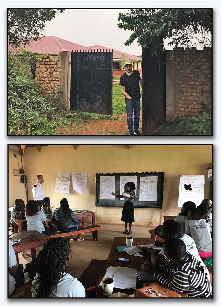 Heute war in Nakaziba großer Workshop für unsere Headteachers.